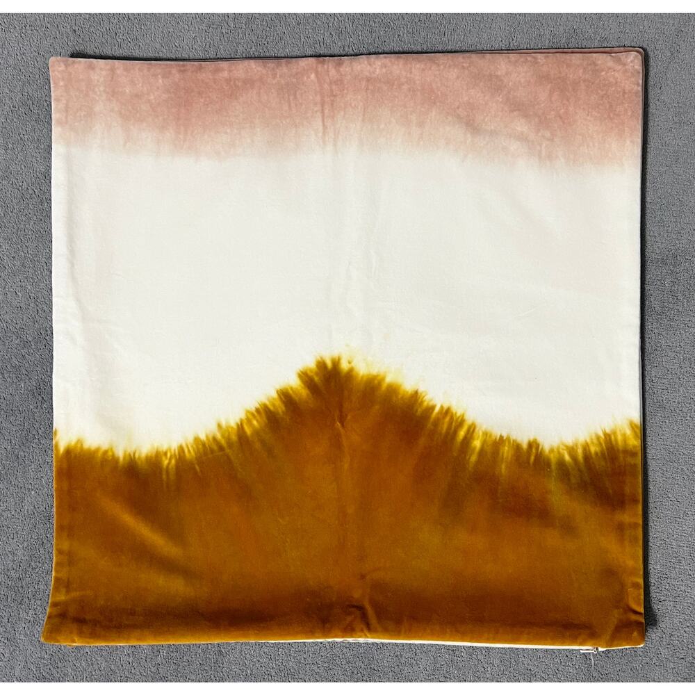 West Elm Dip Dye Pillow COVER ONLY Qty 2 - Picture 4 of 10